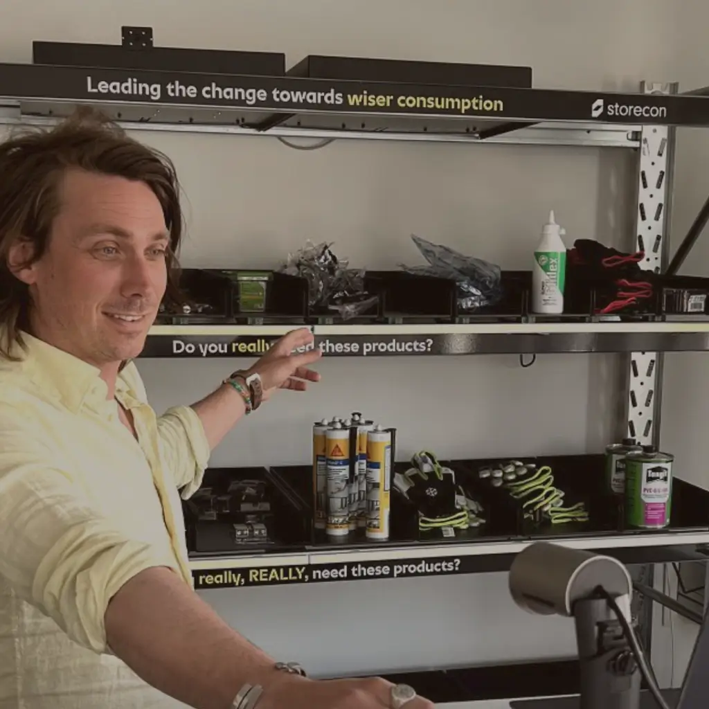 Demo av hyllsystem